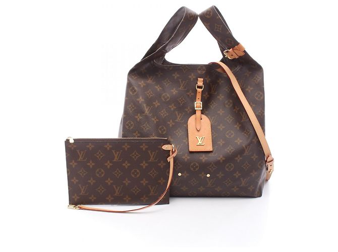 2-Way Handtasche Louis Vuitton Atlantis GM Monogram Braun