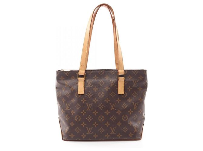 Bolsa de Ombro Louis Vuitton Cabas Piano Marrom