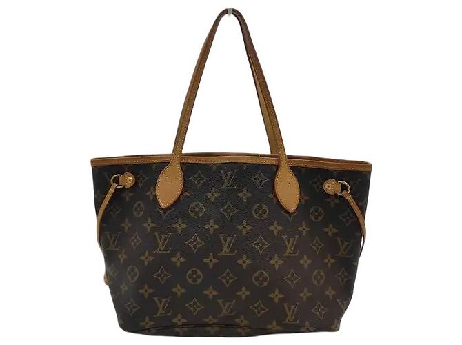 Bolsa Tote Louis Vuitton Neverfull Monogram Canvas MM Marrom