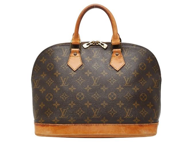 Bolsa Louis Vuitton Monogram Alma PM Marrom