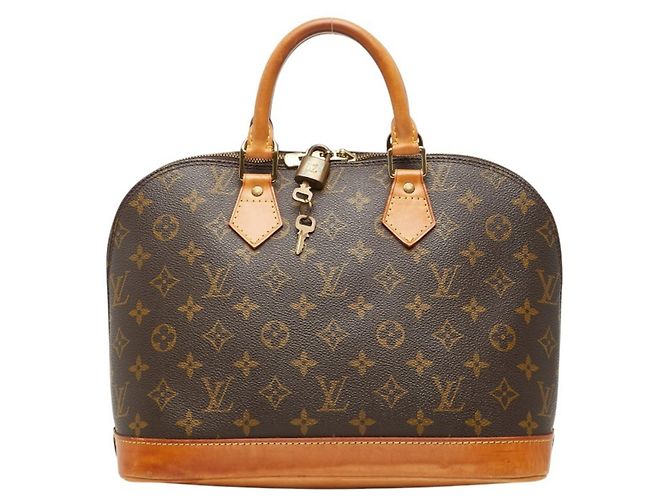 Bolsa Louis Vuitton Monogram Alma PM Marrom