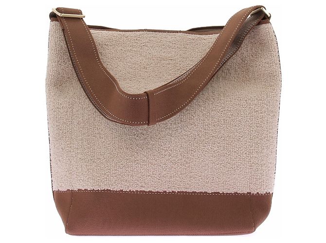 Autre Marque Sac à main en éponge beige
