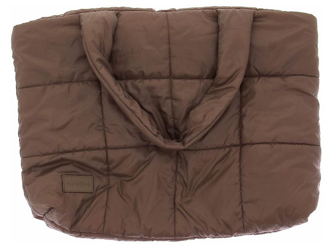 Autre Marque MUNTHE Quilted Bag Brown Polyester