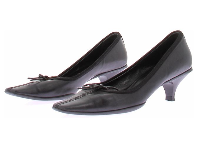 Prada Saltos pretos com laços