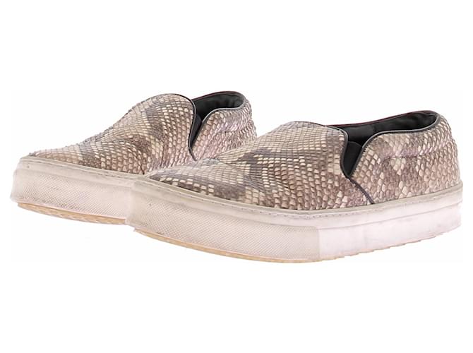 Céline Python Sneakers Brown 