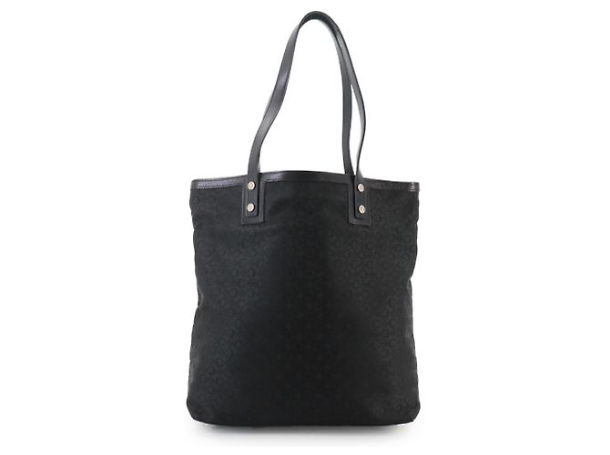 Céline Borsa Tote Celine Macadam C Logos Nero