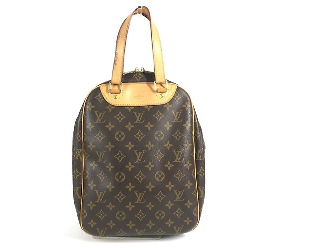 Louis Vuitton Monogram Excursion Handtasche Tote Bag Braun