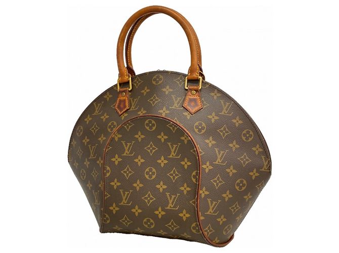 Borsa Louis Vuitton Monogram Ellipse MM Marrone