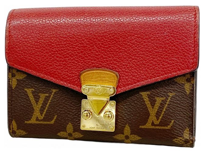 Pallas Carteira dobrável Louis Vuitton em Cerise Fuschia