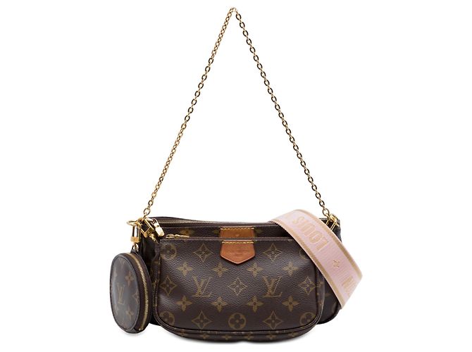 Louis Vuitton Marrone Monogram Multi Pochette Accessoires