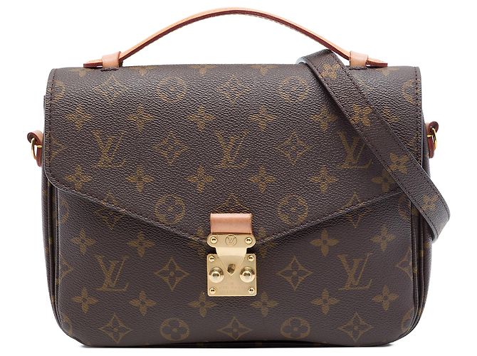Louis Vuitton Marron Monogram Pochette Metis