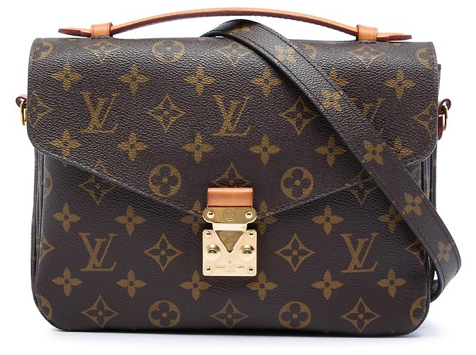 Louis Vuitton Marrone Monogram Pochette Metis