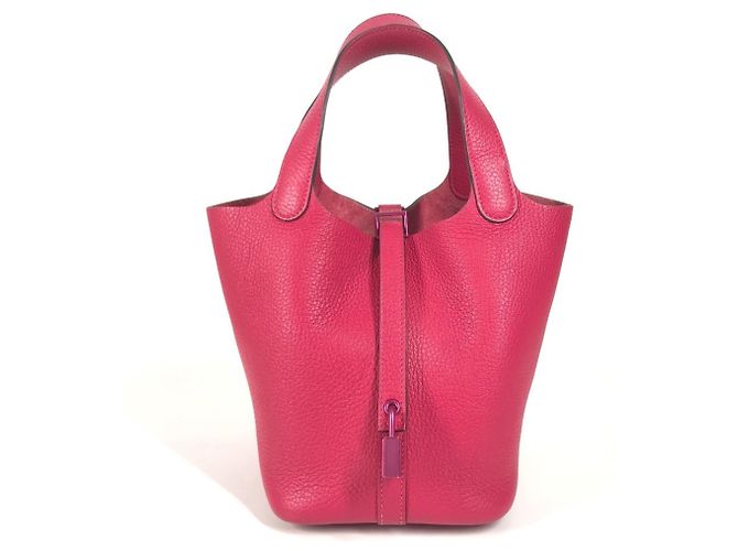 Hermès Hermes Picotin Lock PM 18 Handtasche Pink