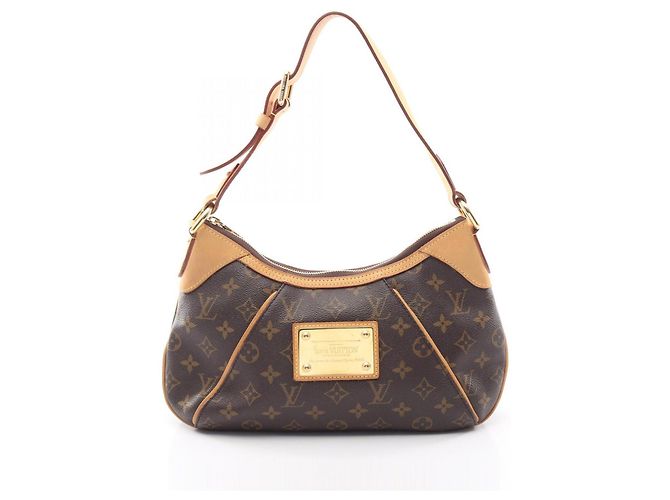 Bolso de Hombro Louis Vuitton Thames PM Castaño