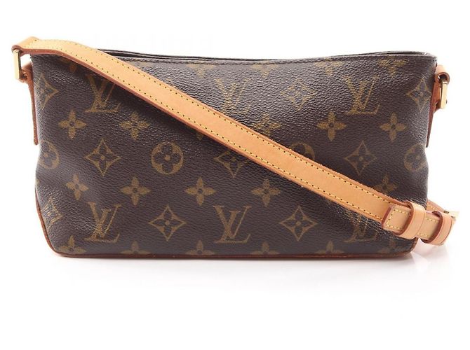 Borsa a Spalla Louis Vuitton Trotteur Marrone