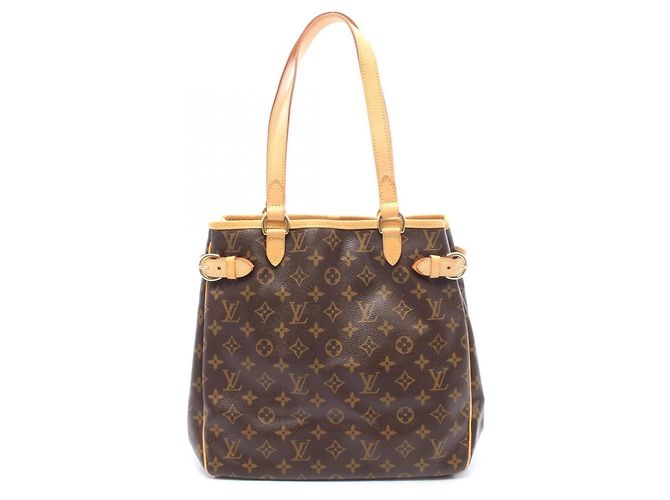 Sac cabas vertical Louis Vuitton Batignolles Marron