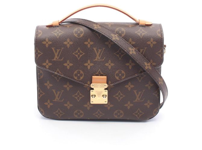 Bolsa Louis Vuitton Pochette Metis MM Marrom