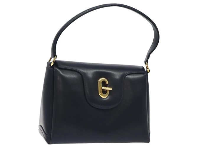 Gucci Pelle Vintage Blu navy