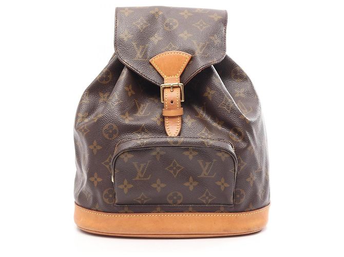Mochila/Bolsa Louis Vuitton Montsouris MM Marrom