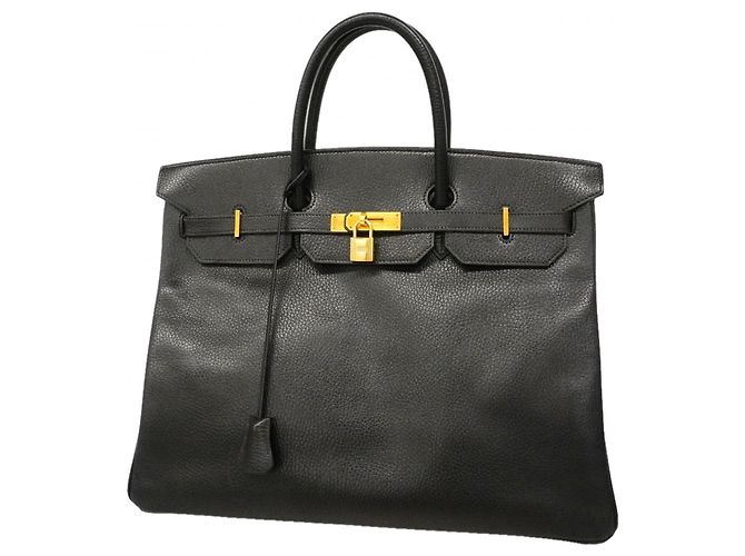Hermès Borsa Hermes Birkin 40 Nero