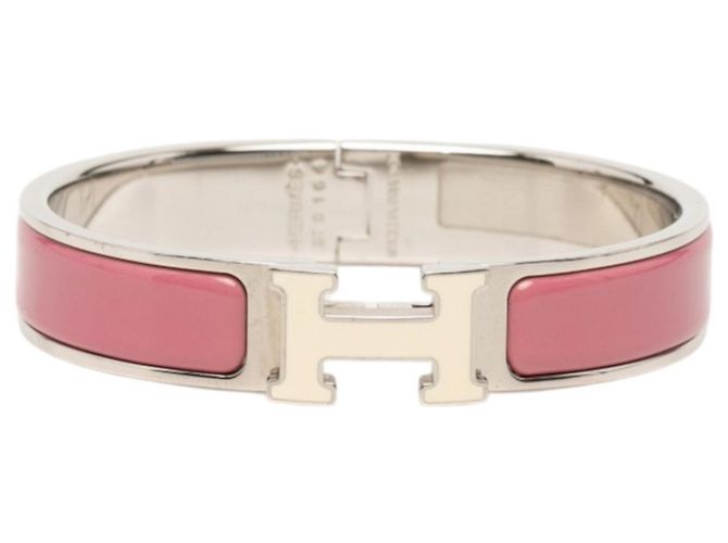 Hermès Pulsera Hermes Clic H PM Plata 