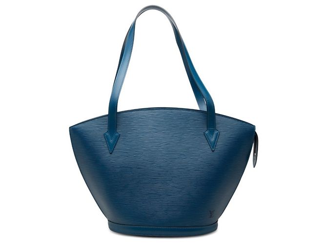 Borsa a tracolla Epi Saint Jacques Louis Vuitton Blu