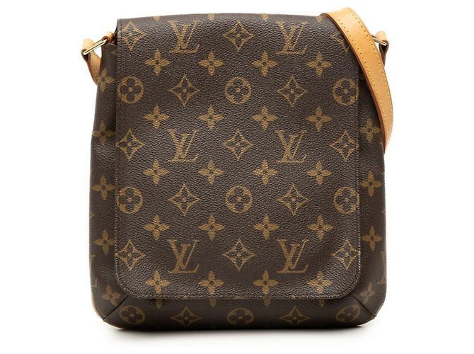 Bolsa de Ombro Louis Vuitton Monogram Musette Salsa Marrom
