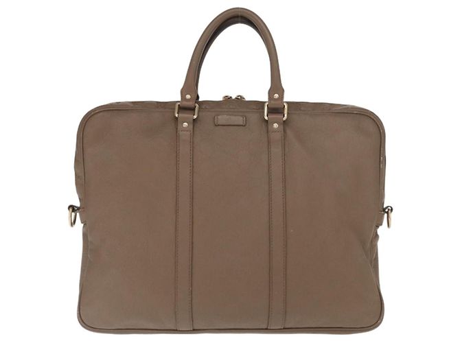 Mallette convertible Gucci en cuir Marron