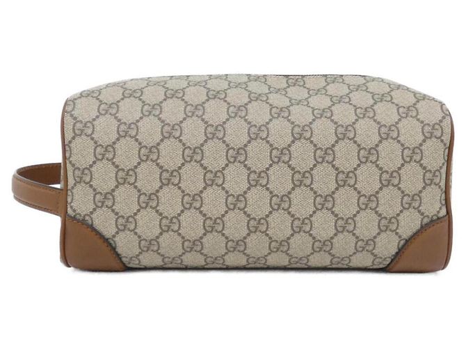 Bolsa Gucci GG Emblem Marrom Bege