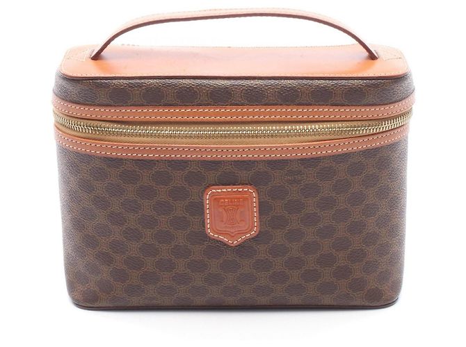 Céline Bolsa Celine Macadam Marrom