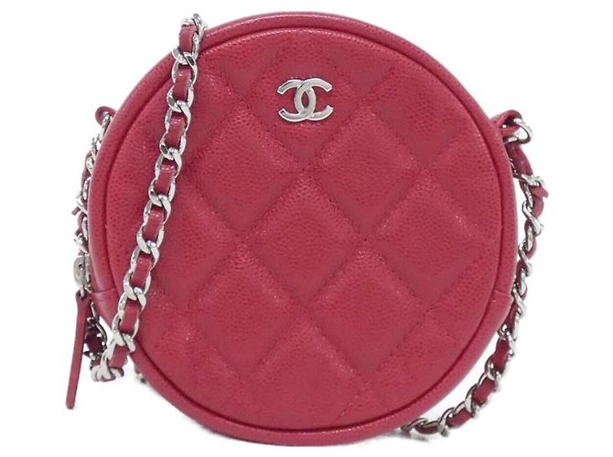 Bolsa de Ombro Chanel Timeless Classic Line 70657 Vermelho