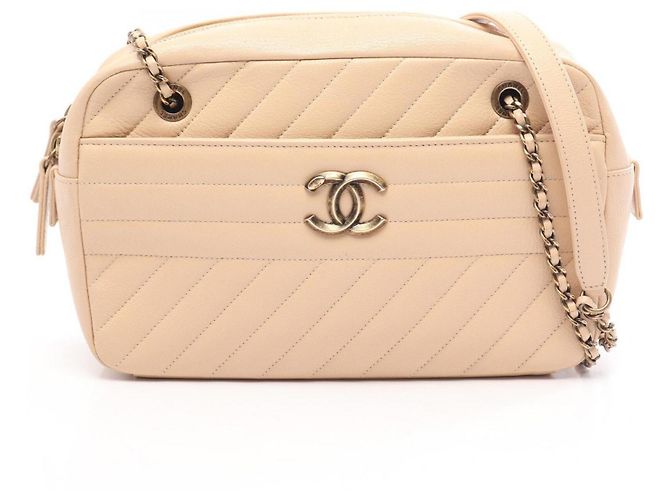 Sac à main Chanel Bias Stitch Hardware Or Antique