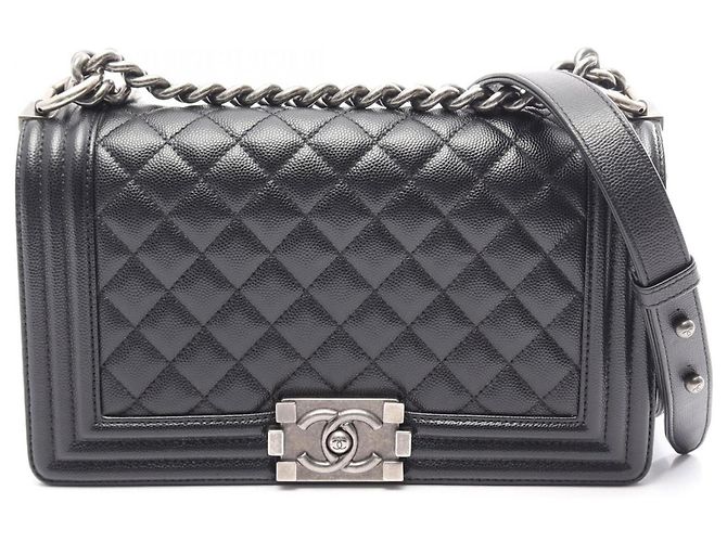 Borsa Chanel Boy a Spalla Nero
