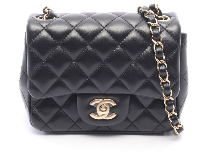 Borsa a Spalla Chanel Mini Matelassé Nero