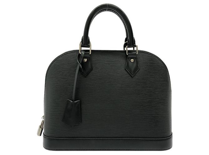 Sac à main Louis Vuitton Epi Alma PM M40302 Noir