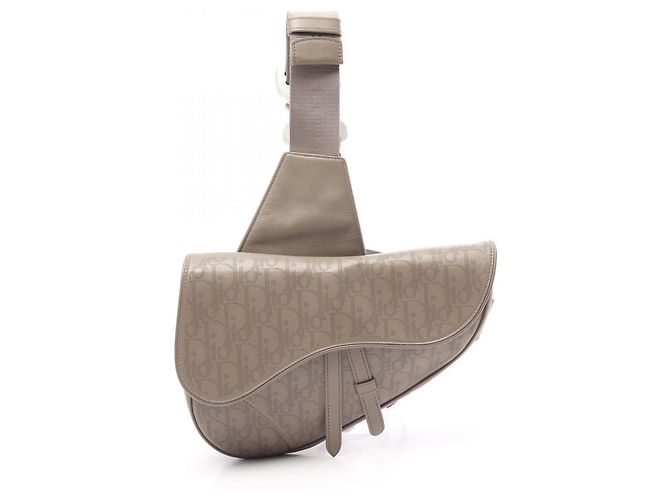 Borsa Saddle Christian Dior Beige