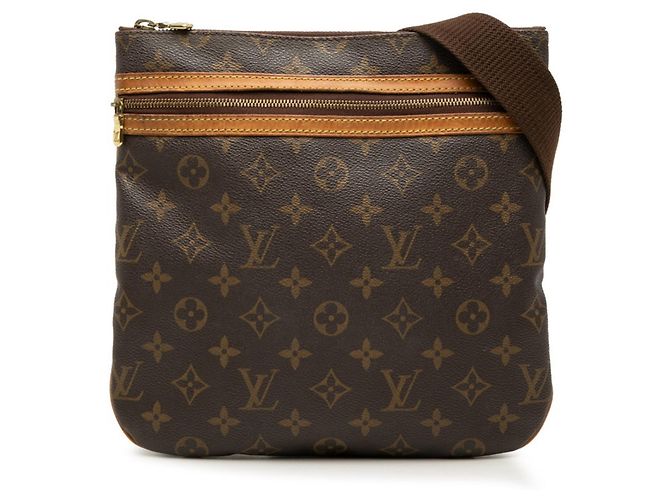 Pochette Bosphore Monogram Louis Vuitton Bolsa Transversal e de Ombro Marrom