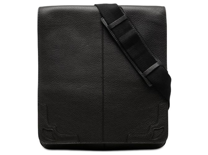 Borsa a tracolla in pelle nera Cartier Marcello Nero