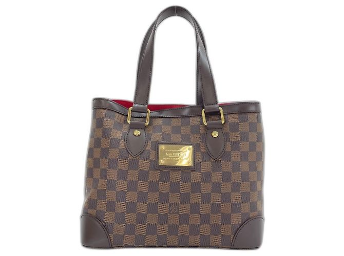 Louis Vuitton Damier Hampstead PM Handtasche Braun Damier ebene