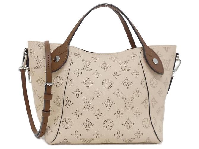 Bolsa Louis Vuitton Mahina Hina PM Bege