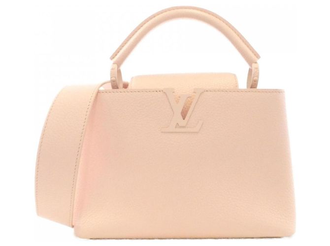 Bolsa Louis Vuitton Capucines BB Rosa