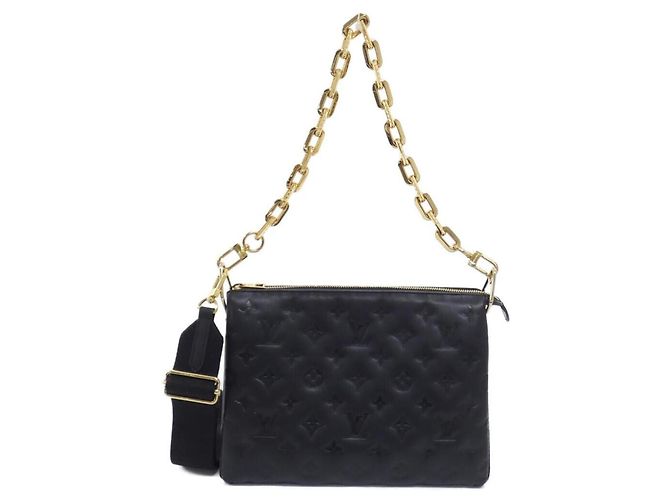 Borsa a Spalla Louis Vuitton Coussin PM M57790 Nero