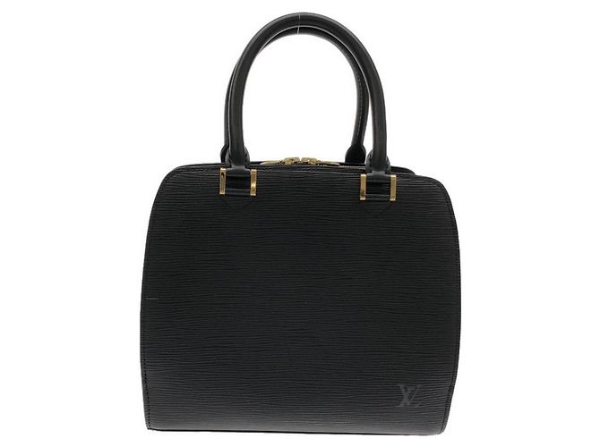 Sac à main Louis Vuitton Epi Pont Neuf Noir