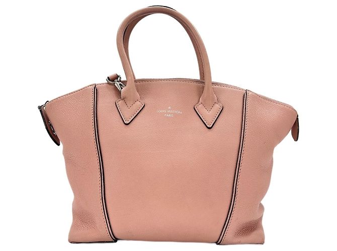 Borsa Louis Vuitton Leather Parnasséa Lockit MM Rosa