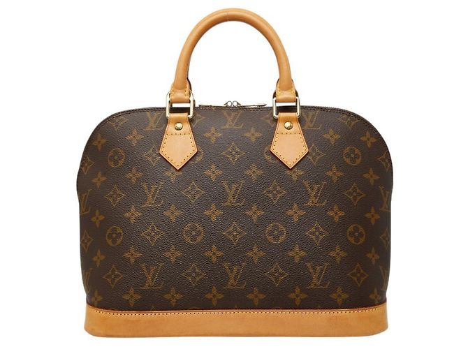 Borsa Louis Vuitton Monogram Alma PM Marrone