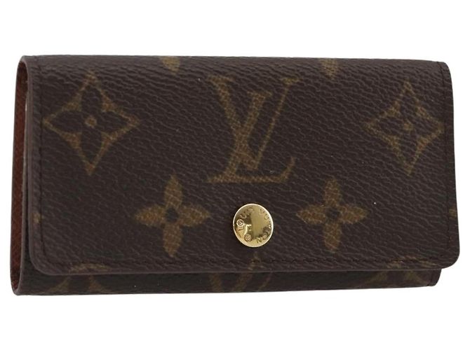 LOUIS VUITTON Monogram Multicles 4 Key Case Monogram M62631 LV Auth 188191A Monograma