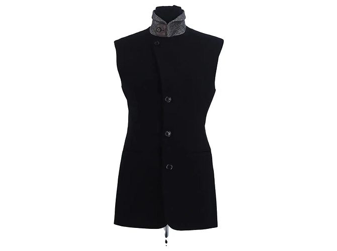 Blazer Louis Vuitton de linho preto