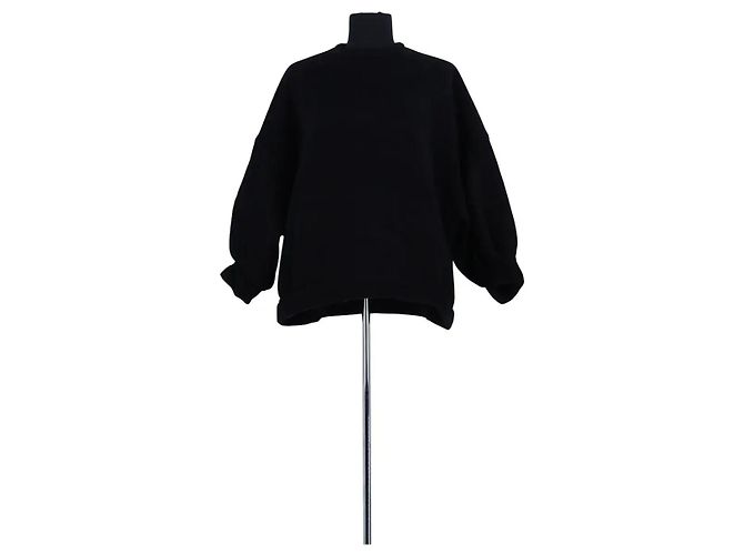Heimstone Wollpullover schwarz 