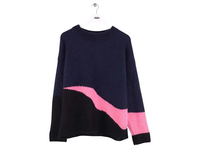 Zadig & Voltaire Blauer Wollpullover M 