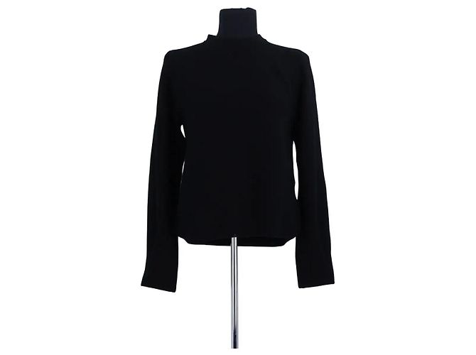 Autre Marque Molli Wollpullover schwarz 